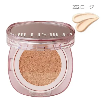 MILLIMILLI Two-Tone Cushion [SPF50+/PA+++] – 202 Rosy