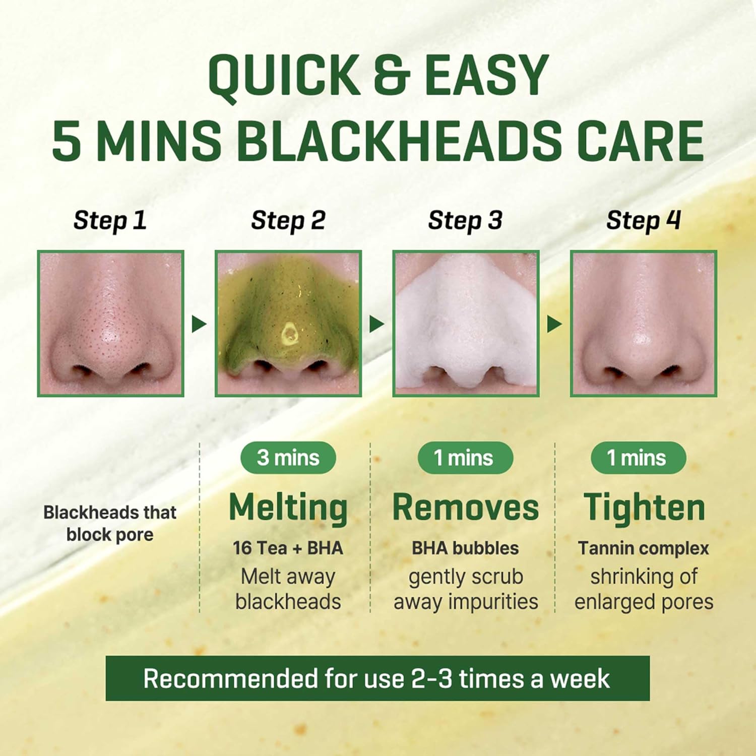 SOMEBYMI Bye Bye Blackhead 30 Days Miracle Green Tea Tox Bubble Cleanser 120g