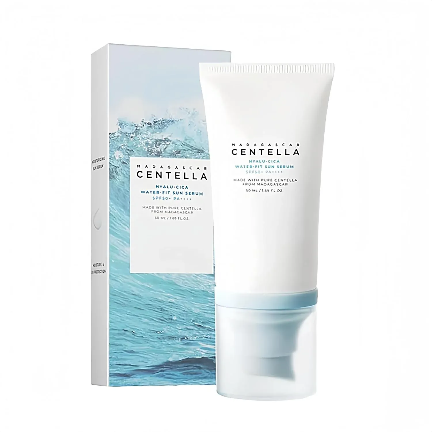 SKIN1004 Madagascar Centella Hyalu-Cica Water-Fit Sun Serum SPF50+ PA++++ (50ml)
