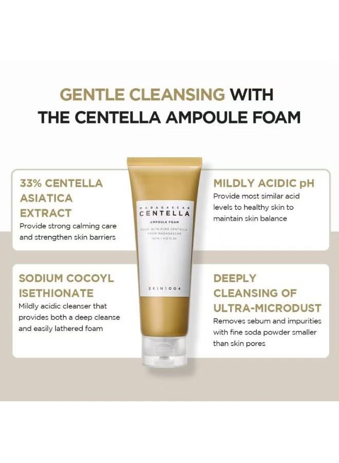 SKIN1004 Madagascar Centella Double Cleansing Duo (Centella Ampoule Foam + Centella Light Cleansing Oil)