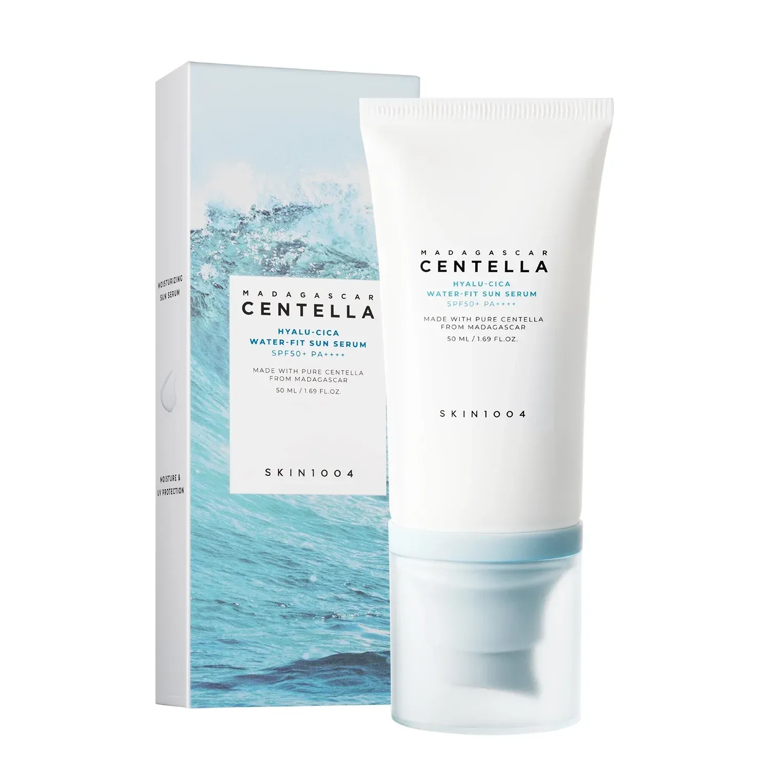SKIN1004 Madagascar Centella Hyalu-Cica Water-Fit Sun Serum SPF50+ PA++++ 50ml