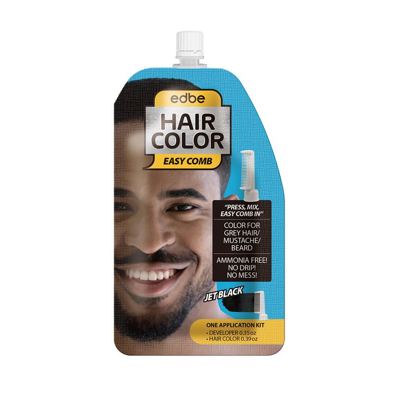 PUREDERM EDBE HAIR COLOR JET BLACK