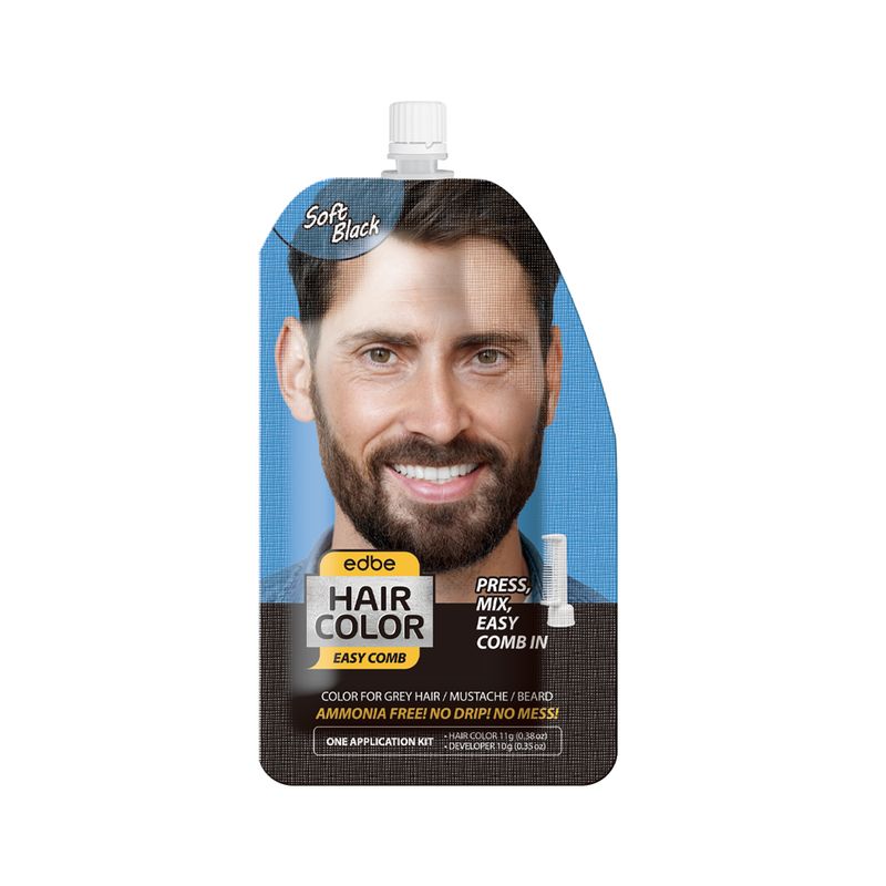 PUREDERM EDBE HAIR COLOR SOFT BLACK