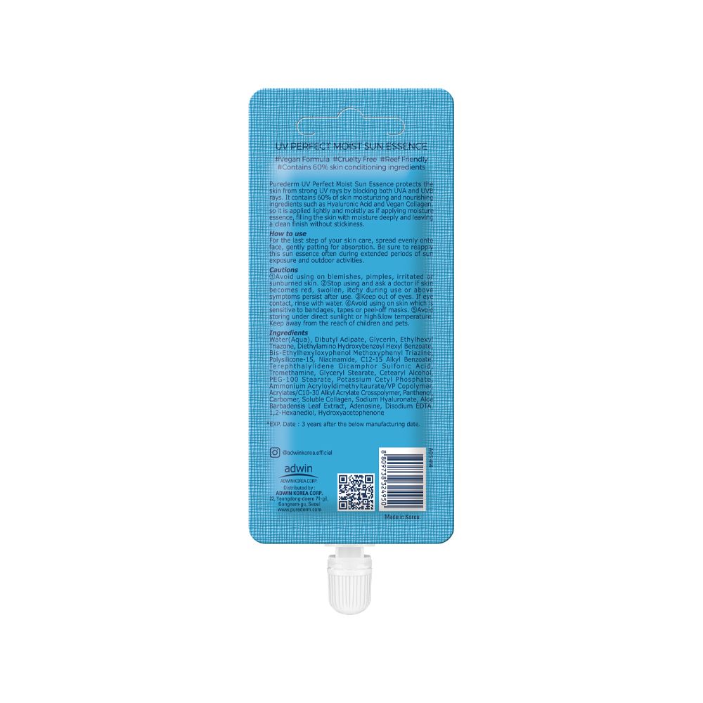 PUREDERM UV Perfect Moist Sun Essence 10ml