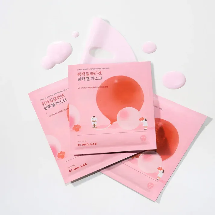 ROUND LAB CAMELLIA DEEP COLLAGEN FIRMING GEL MASK - 34g