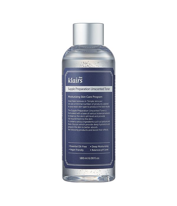 DEAR KLAIRS Supple Preparation Unscented Toner
