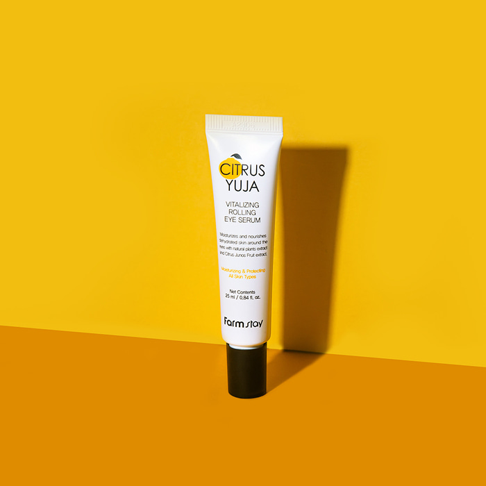 FARMSTAY Citrus Yuja Vitalizing Rolling Eye Serum 25ml