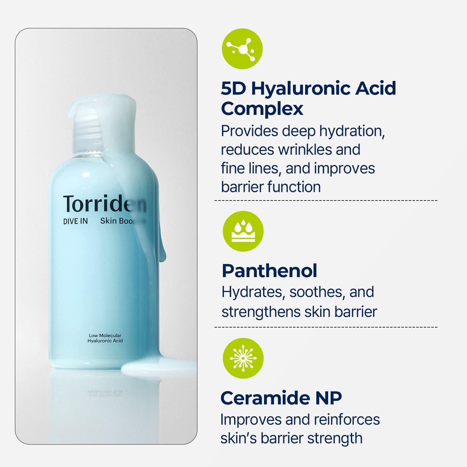 TORRIDEN Dive-In Low Molecular Hyaluronic Acid Skin Booster 200ml