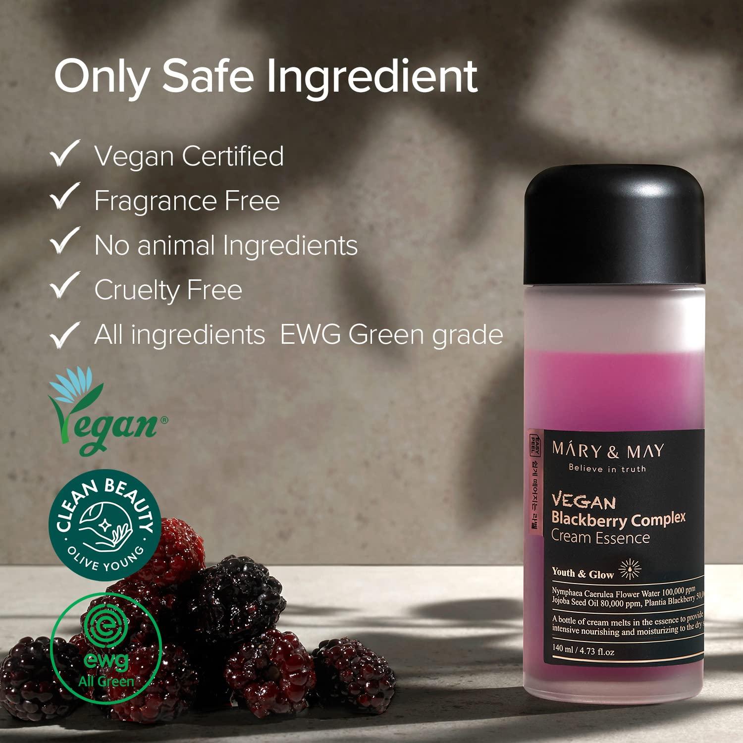 MARY&MAY Blackberry Complex Cream Essence 140ml