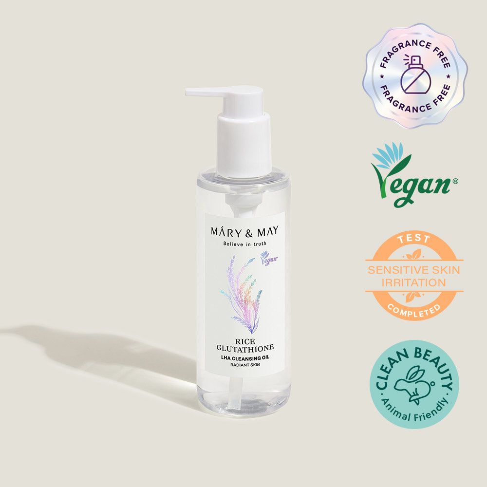 Mary &amp; May Rice Glutathione LHA Cleansing Oil 200ml