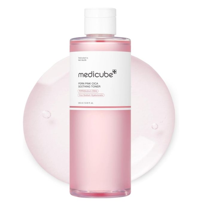 MEDICUBE pdrn Pink cica soothing toner 250ml