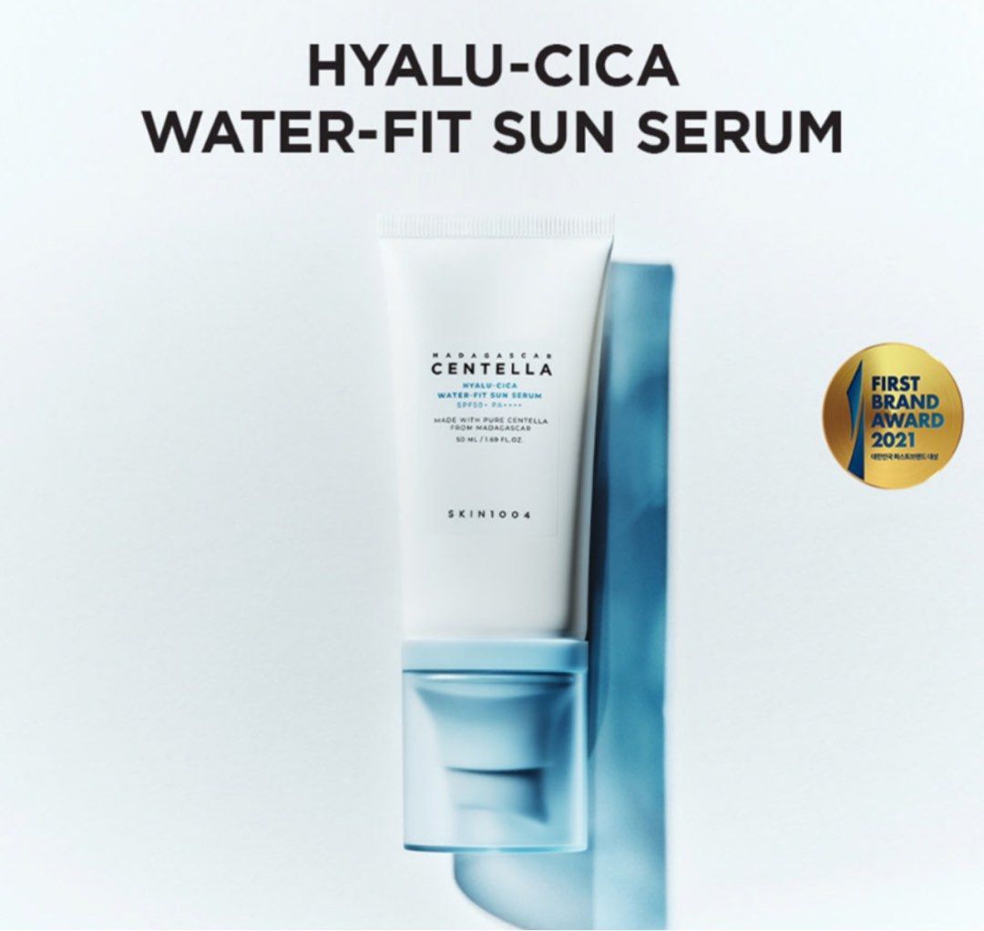 &quot;SKIN1004-FACESERUM-15ml-KR-W-CENTELL A HYALU-CICA BLUE Water fit sun SERUM