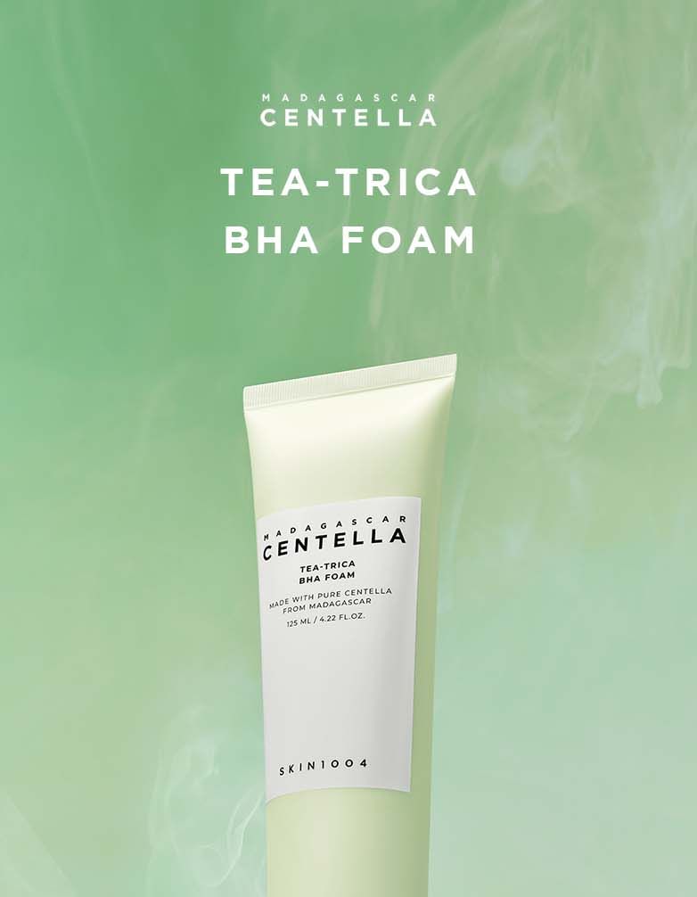 SKIN1004 Madagascar Centella Tea Trica Bha Foam 125ml