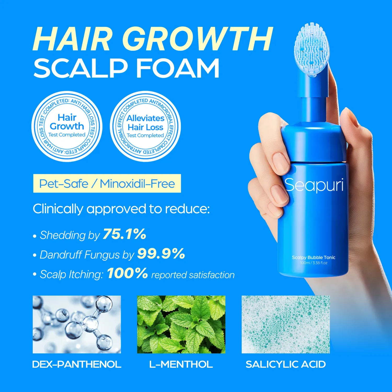 SEAPURI SCALPY BUBBLE TONIC 100 ML