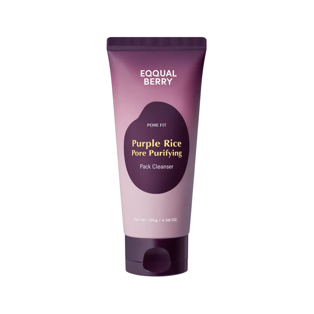 EQQUALBERRY Purple Rice Pore Purifying Pack Cleanser
