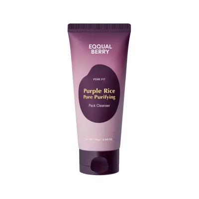 EQQUALBERRY Purple Rice Pore Purifying Pack Cleanser