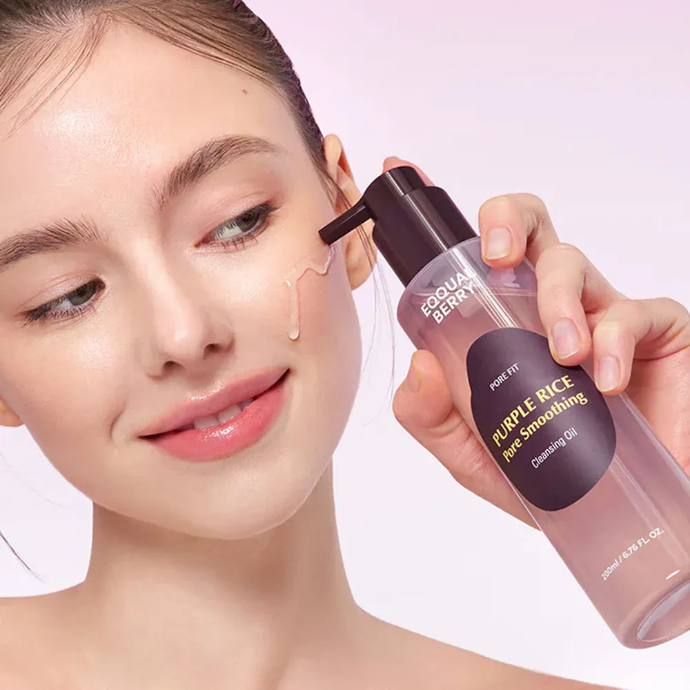 EQQUALBERRY Purple Rice Pore Smoothing Cleansing Oil