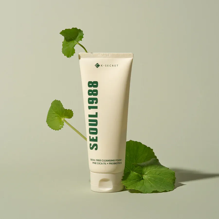 SEOUL 1988 Cleansing Foam : Pine Cica 1% + Probiotics