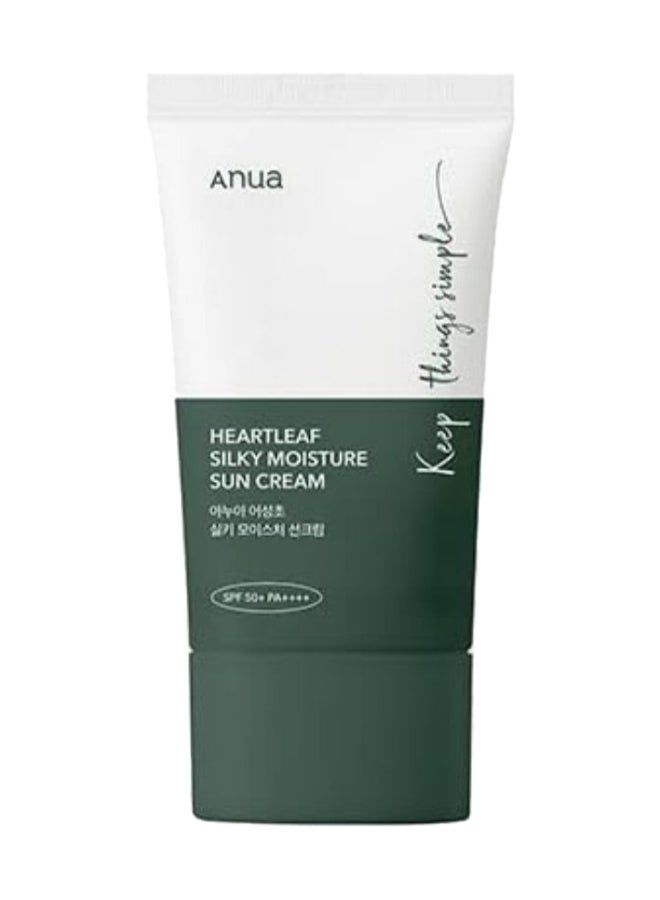 Anua Heartleaf Silky Moisture Sunscreen 50ml