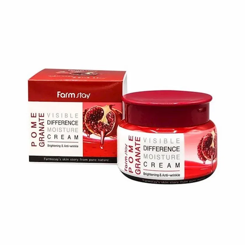FARMSTAY VISIBLE DIFFERENCE POMEGRANATE MOISTURE CREAM 100G