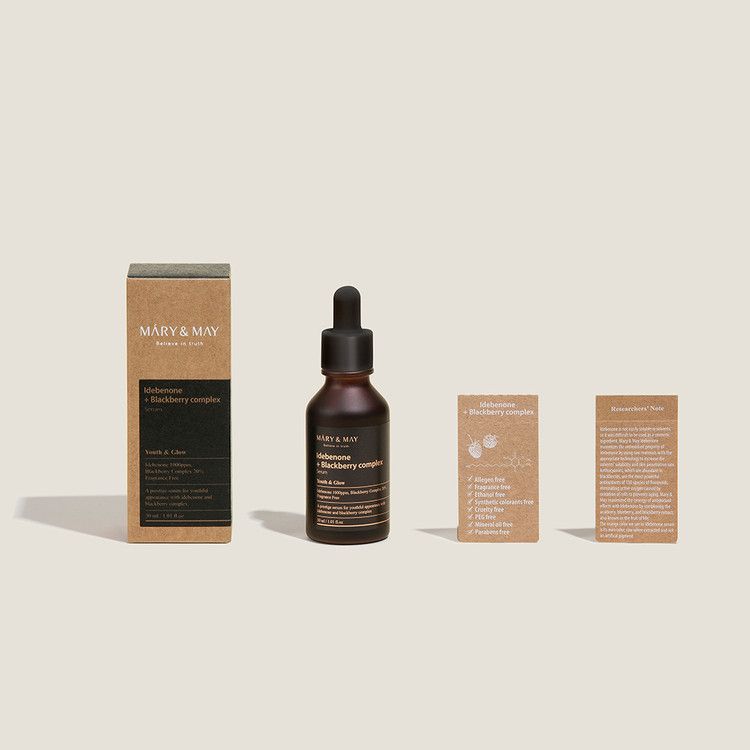 MARY&amp;MAY IDEPENONE + BLACKBERRY COMPLEX SERUM 30ML