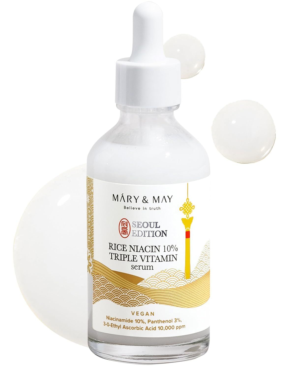 MARY &amp; MAY RICE NIACIN 10% TRIPLE VITAMIN SERUM 80ML