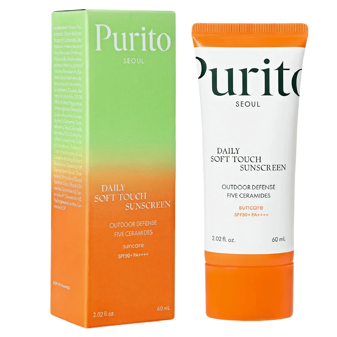 PURITO SEOUL Daily Soft Touch Sunscreen SPF50+ PA++++ 60ml