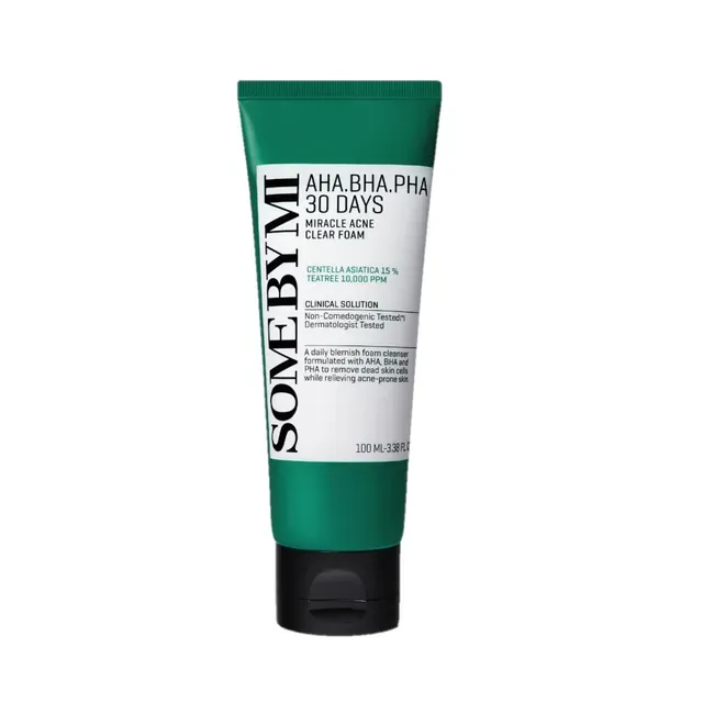SOME BY MI AHA-BHA-PHA 30 DAYS MIRACLE ACNE CLEAR FOAM 100ml