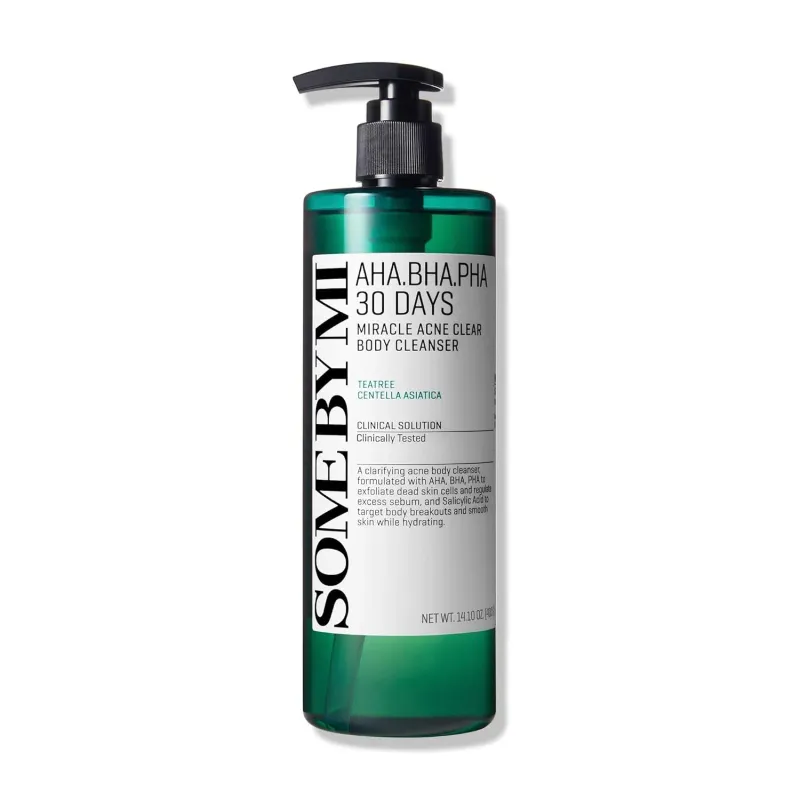 AHA BHA PHA 30 Days Miracle Acne Clear Body Cleanser 400g