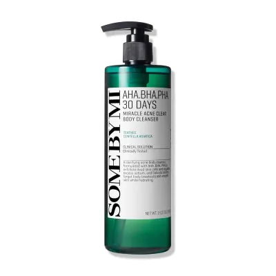 AHA BHA PHA 30 Days Miracle Acne Clear Body Cleanser 400g