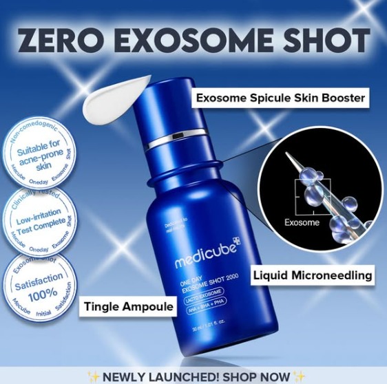 MEDICUBE Zero One Day Exosome Shot Pore Ampoule 2000