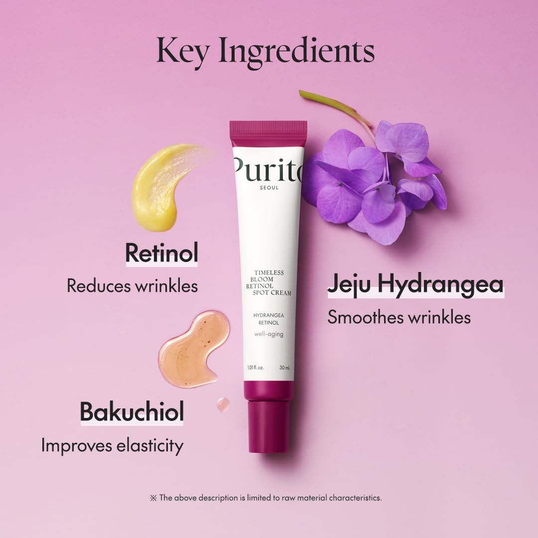 PURITO SEOUL Timeless Bloom Retinol Spot Cream 30ml