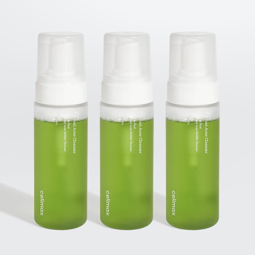 CELIMAX The Real Noni Acne Bubble Cleanser 155ml