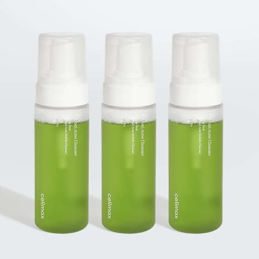 CELIMAX The Real Noni Acne Bubble Cleanser 155ml