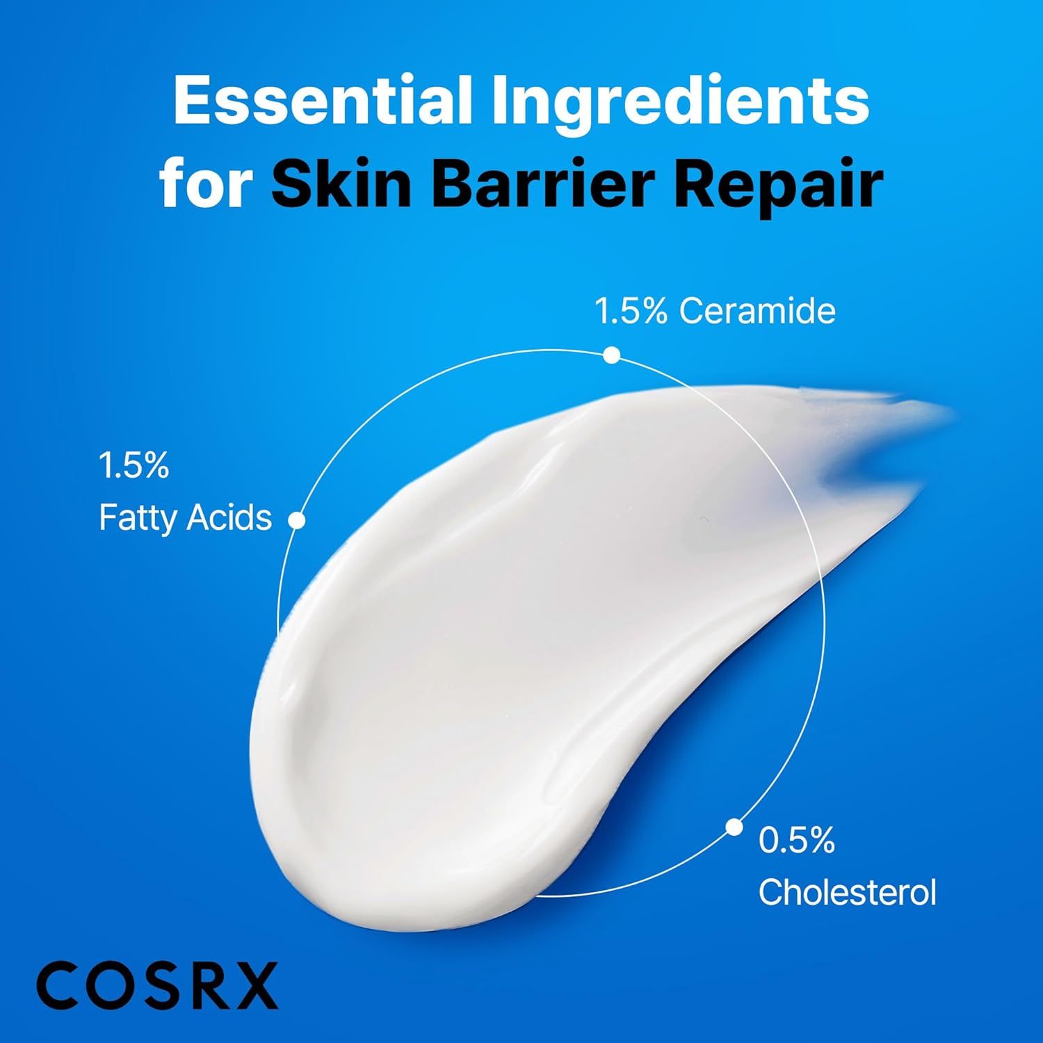 COSRX Ceramide Skin Barrier Moisturizer for Face with 7 Ceramides, Hyaluronic Acid &amp; Panthenol 80ml