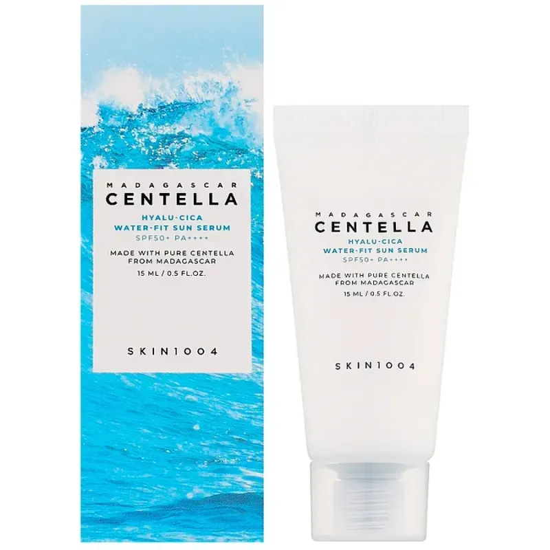 SKIN1004 Madagascar Centella Hyalu Cica Water-Fit Sun Serum SPF50+ PA++++ 15ml