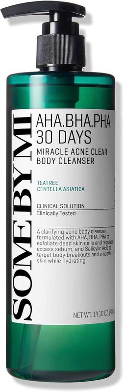 SOME BY MI AHA BHA PHA 30 Days Miracle Acne Clear Body Cleanser 400g