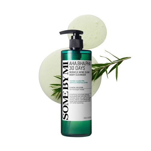 SOME BY MI AHA BHA PHA 30 Days Miracle Acne Clear Body Cleanser 400g