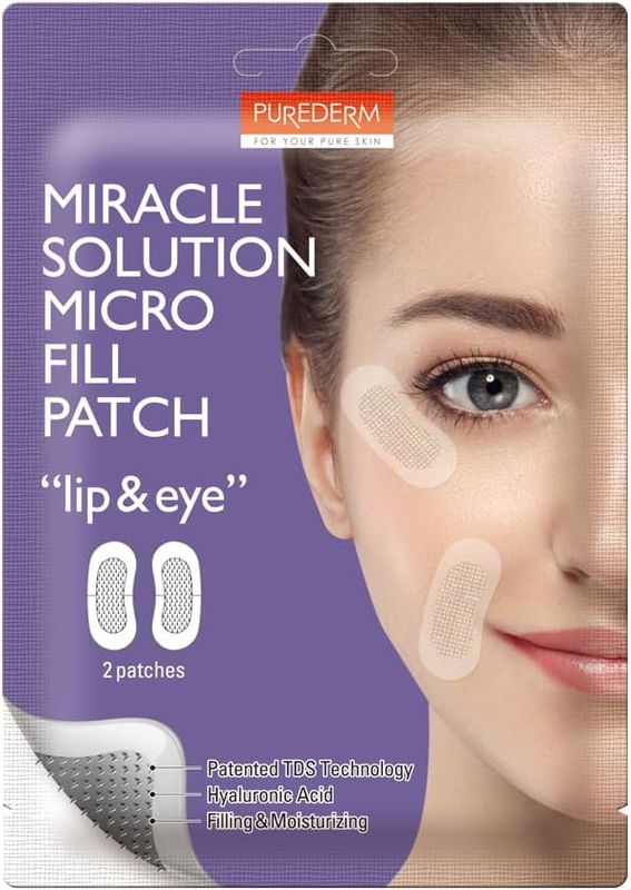 PUREDERM Miracle Solution Micro Fill Patch -lip &amp; Eye