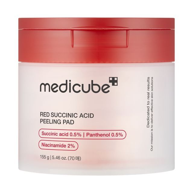 MEDICUBE Red Succinic Acid Peeling Pad 155g