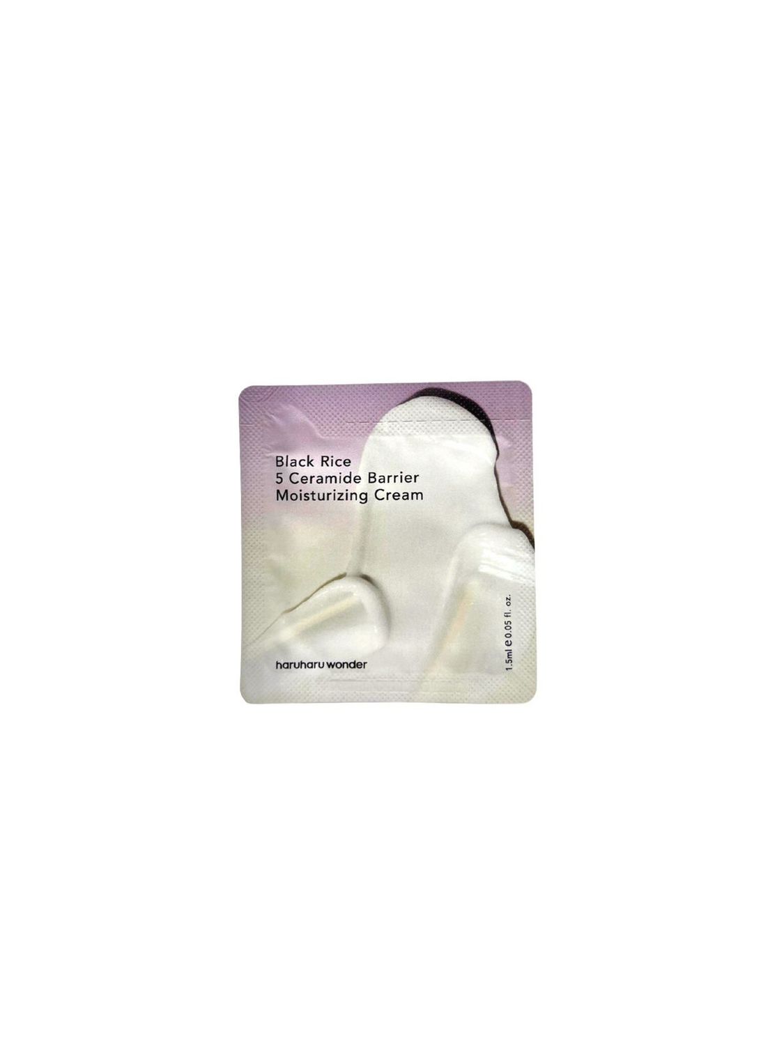 HARUHARU WONDER Black Rice 5 Ceramide Barrier Moisturizing Cream 1.5ml (sachet)
