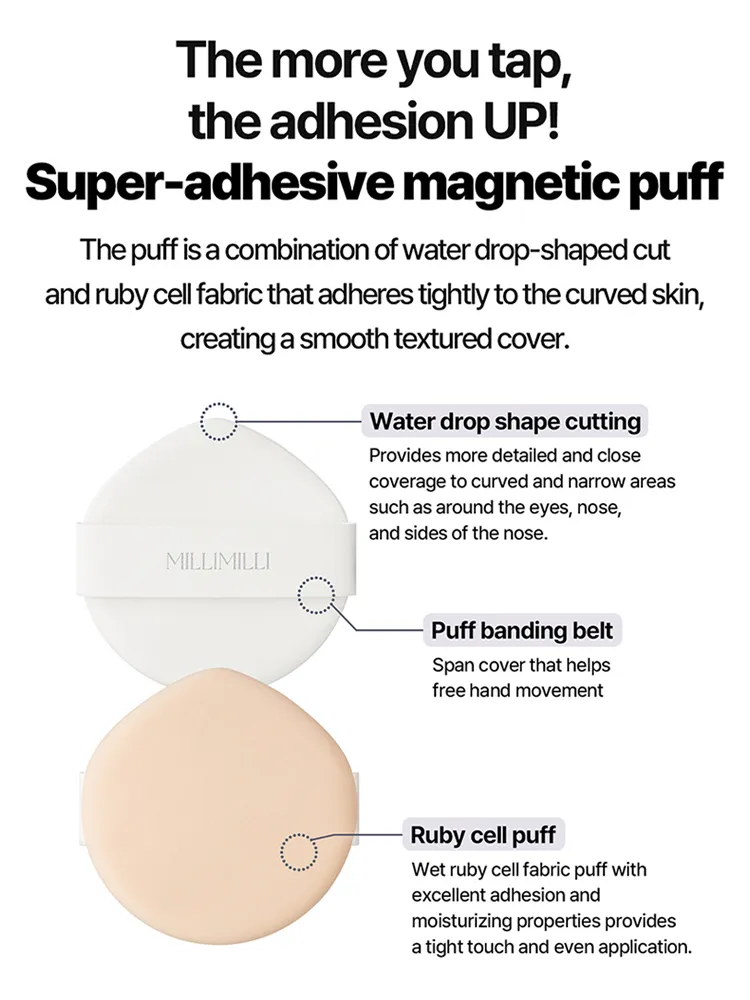 MILLIMILLI Two-Tone Cushion [SPF50+/PA+++] – 208 Daisy