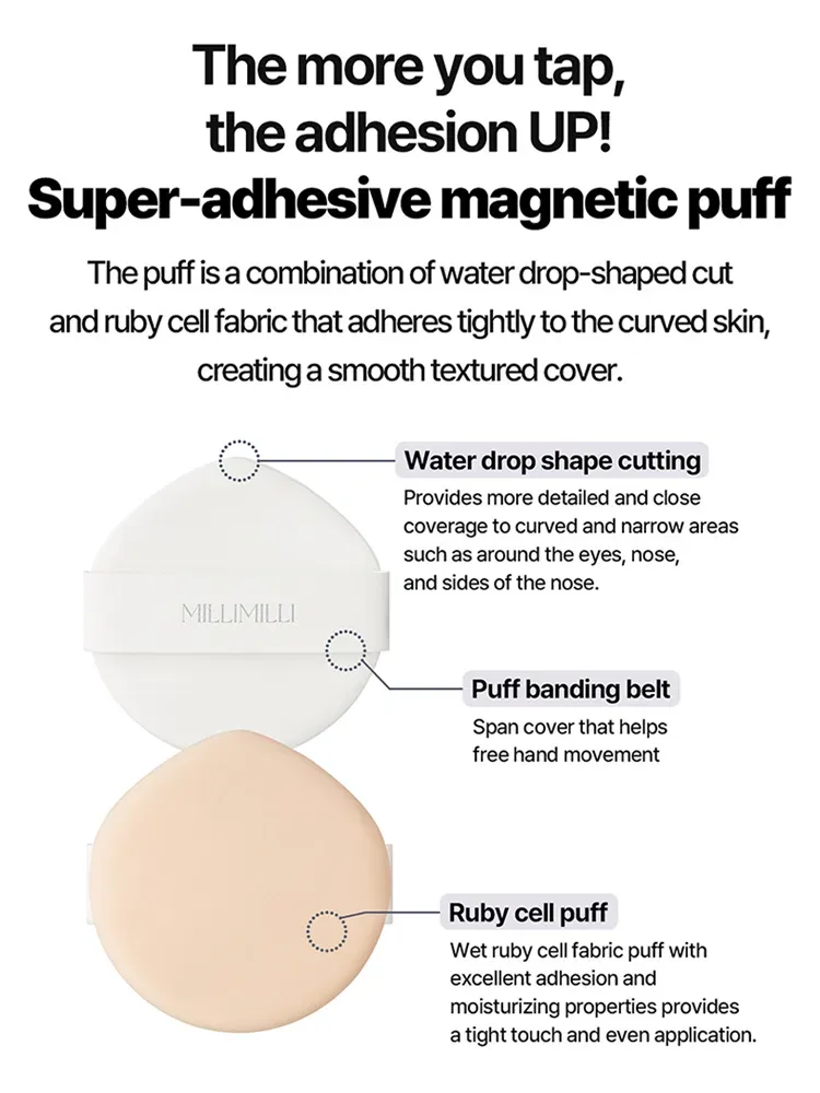 MILLIMILLI Two-Tone Cushion [SPF50+/PA+++] – 208 Daisy