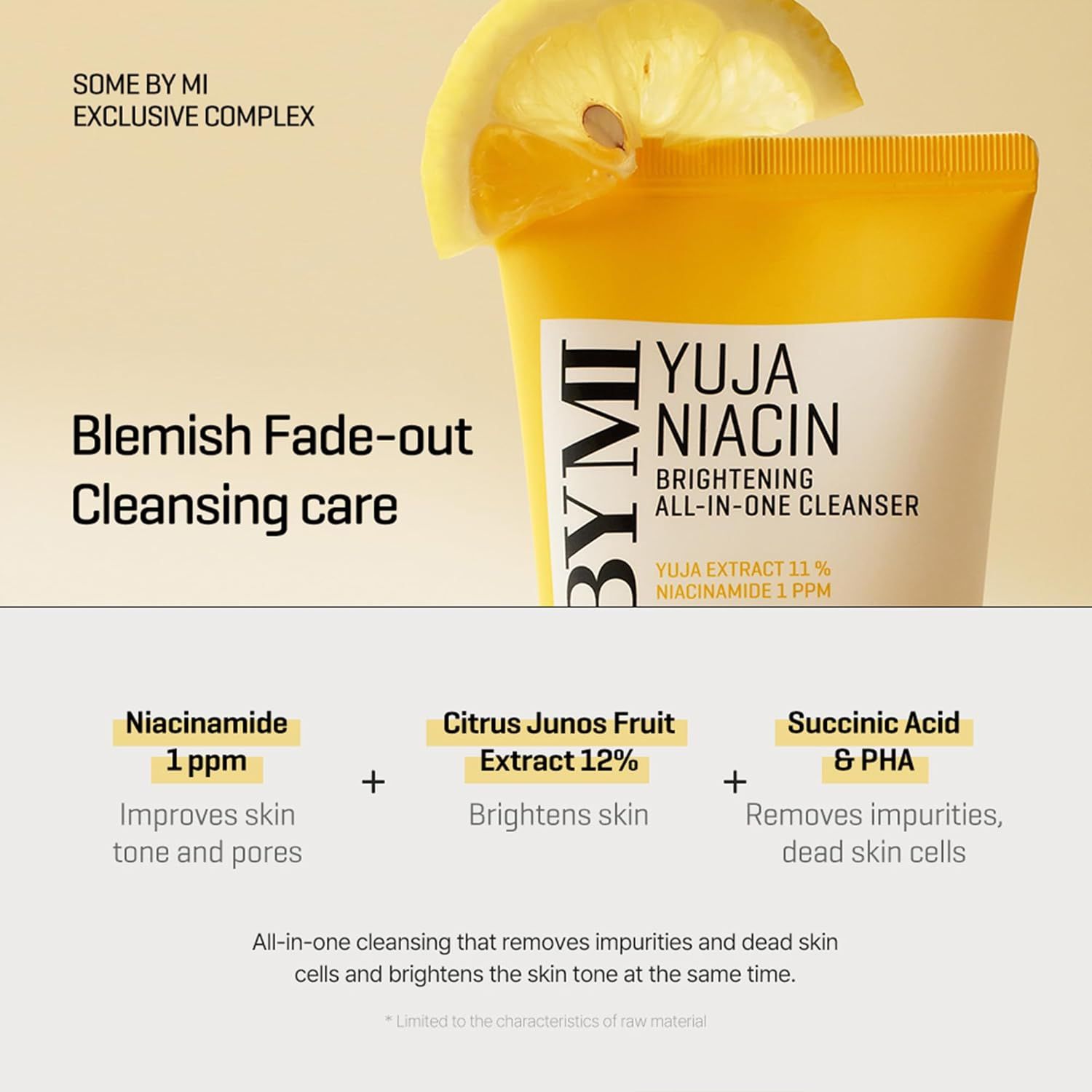 SOMEBYMI Yuja Niacin Brightening All-In-One Cleanser 100ml
