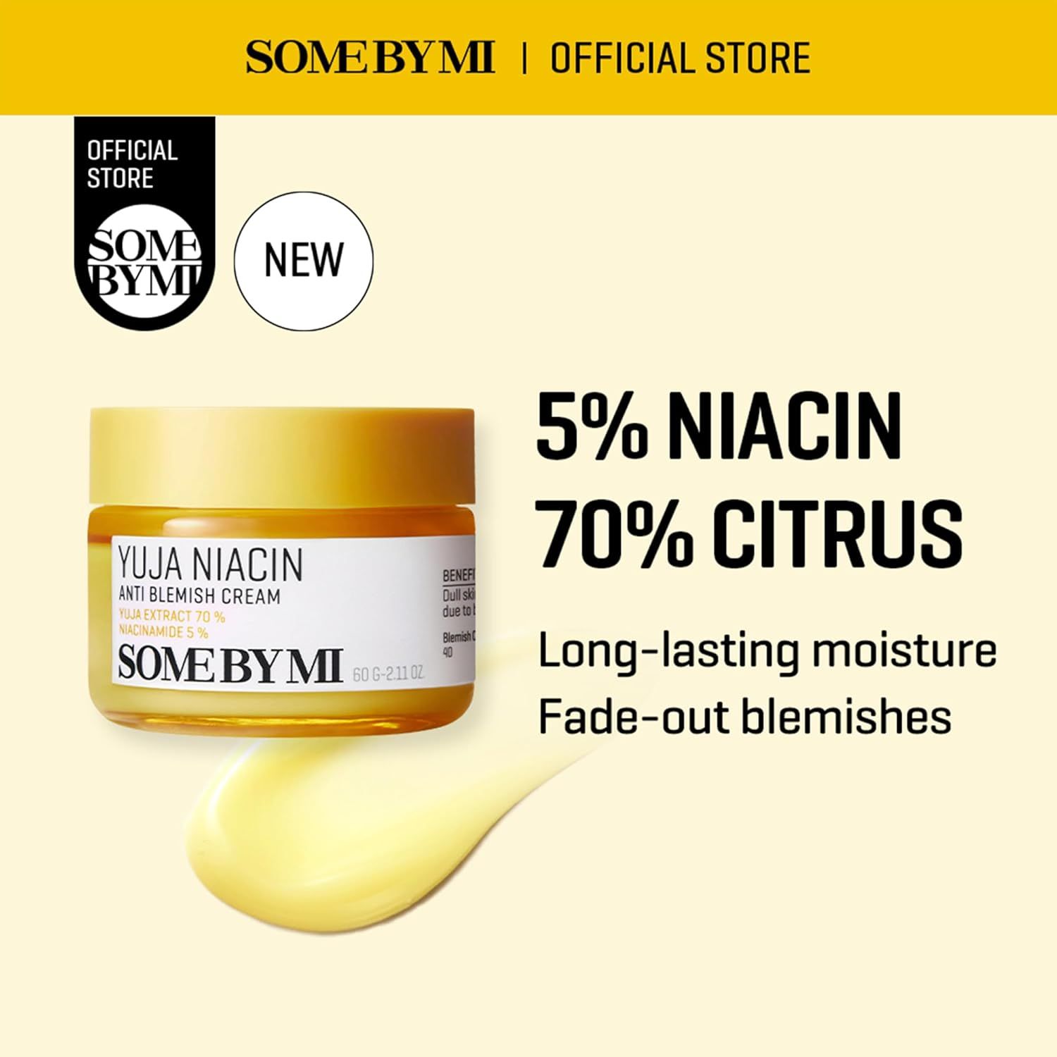 SOMEBYMI Yuja Niacin Anti Blemish Cream 60G