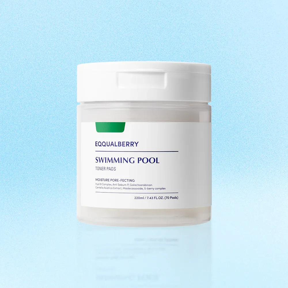 EQQUALBERRY Swimming Pool Toner Pads 220ml | 70 Pads