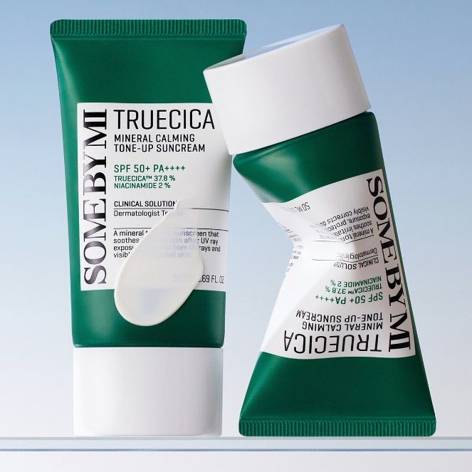SOMEBYMI Truecica Mineral Calming Tone-Up Suncream SPF 50+ PA++++