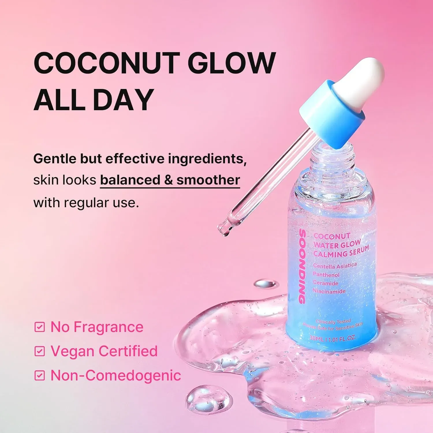 SOONDING Coconut Water Glow Calming Serum