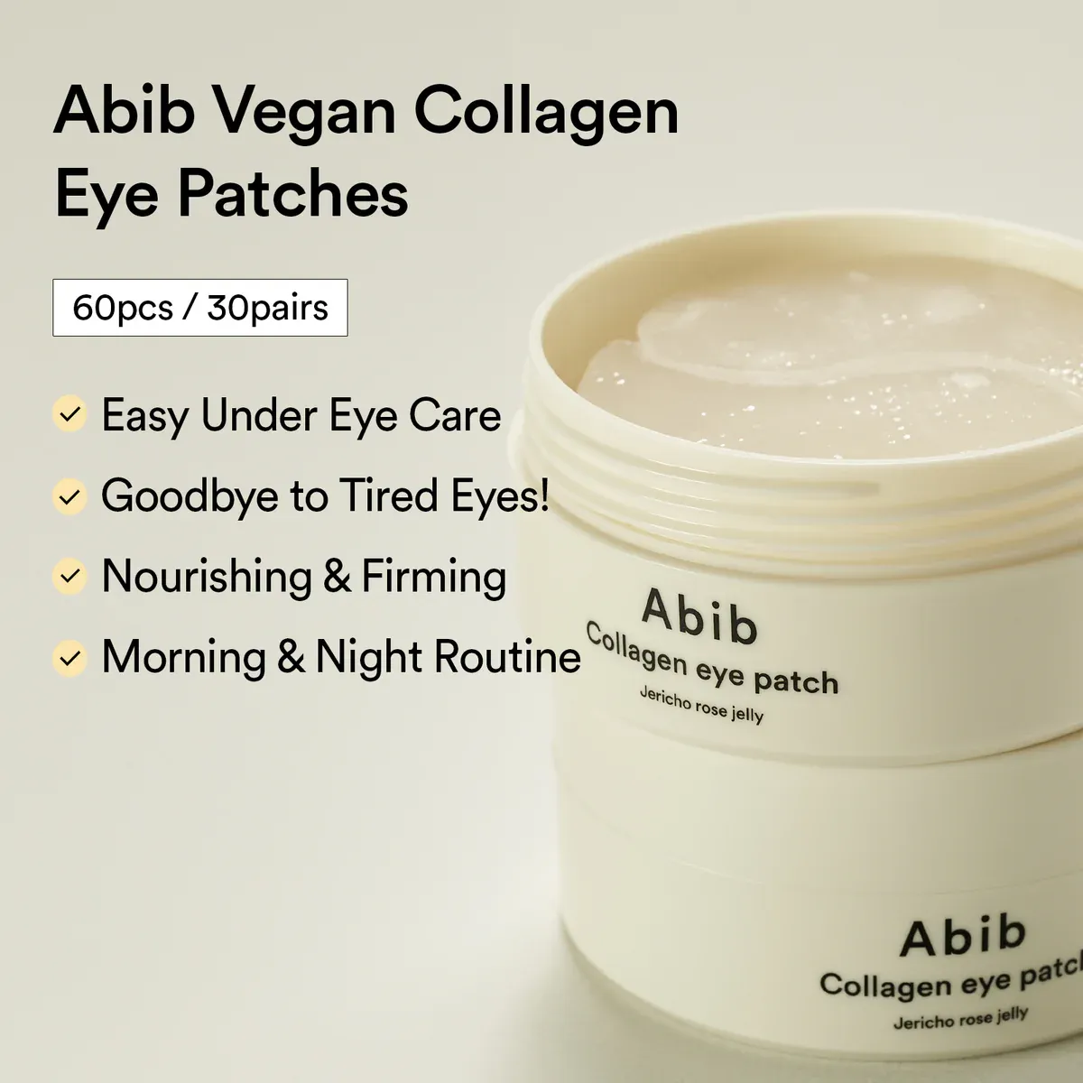 ABIB Collagen Eye Patch Jericho Rose Jelly 60 Patches