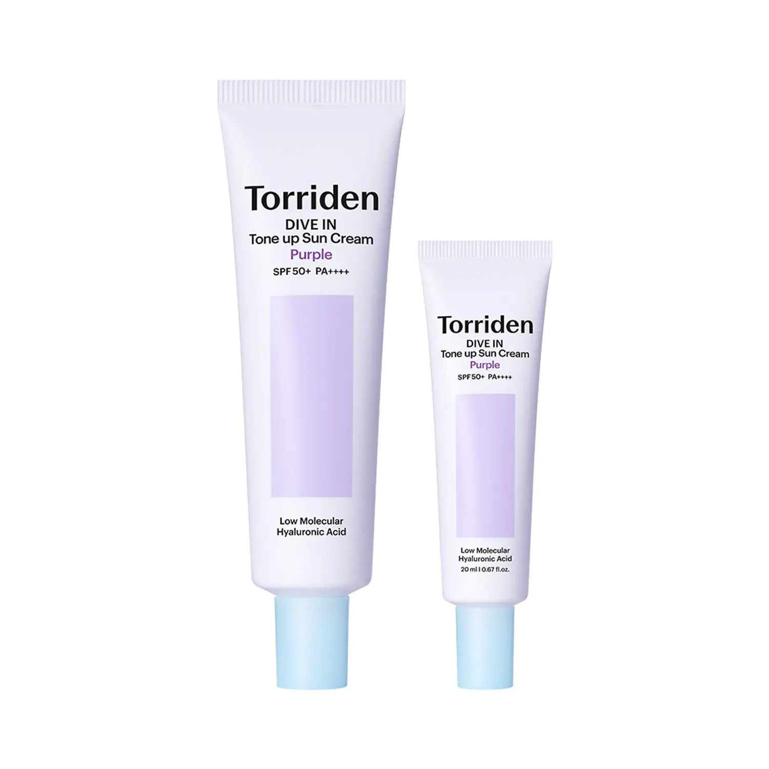 TORRIDEN Dive In Purple Tone Up Sunscreen 60ml Set (+20ml)